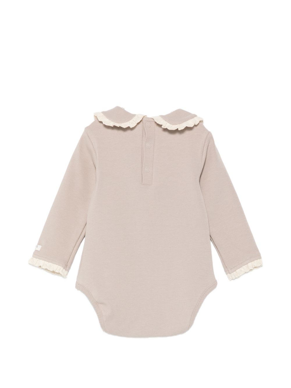 Tutina per neonata Donsje Kids rosa con bordo increspato 3030300 00106 DONSJE KIDS