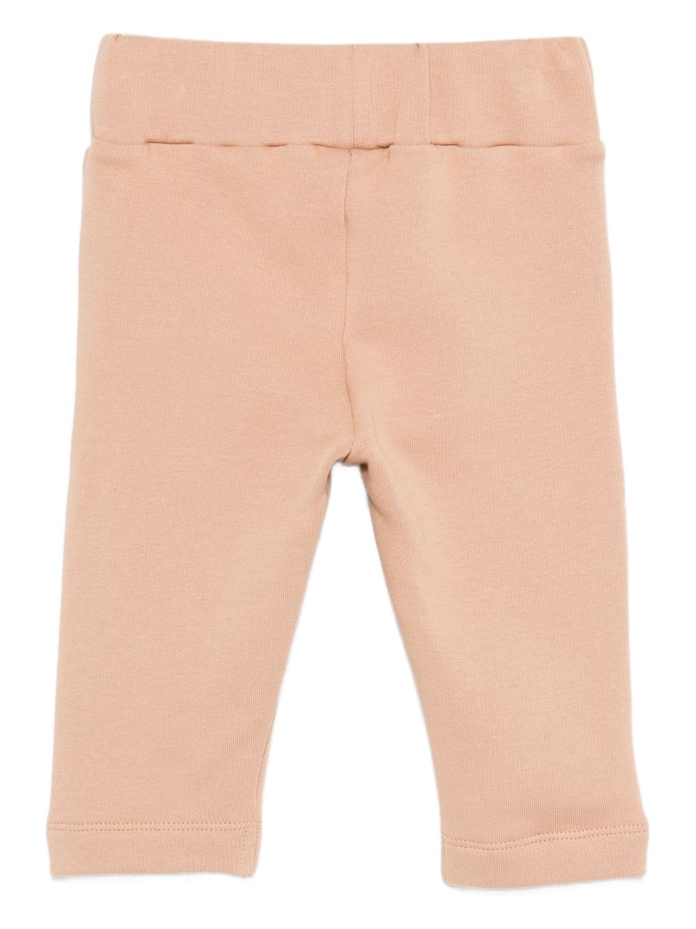 Pantaloni per neonati Donsje Kids beige con ricamo coniglietti 3040703 00035 DONSJE KIDS