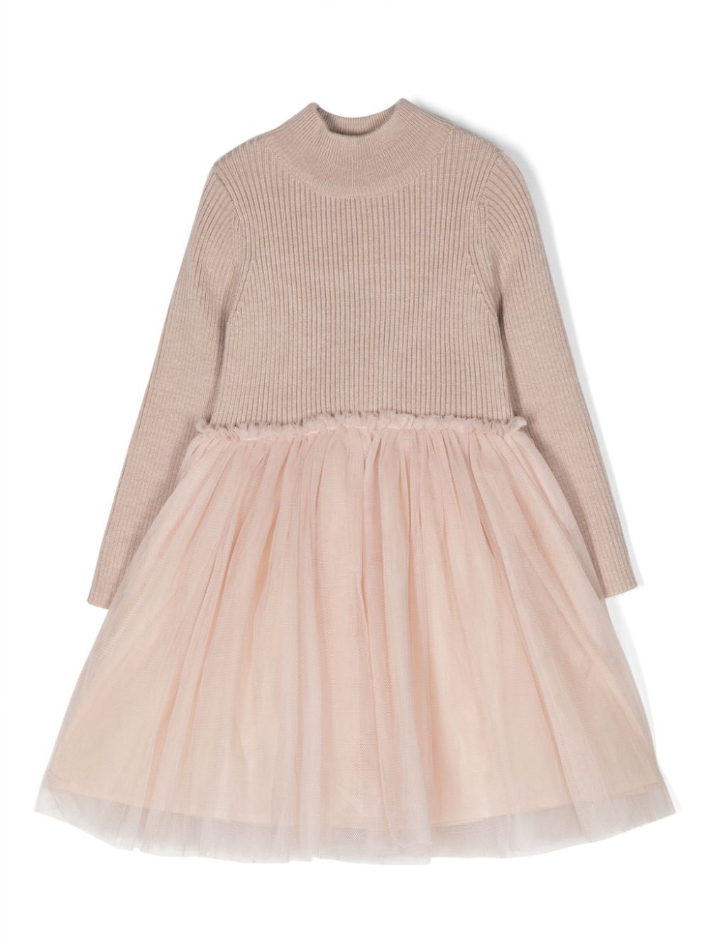 Abito per bambina Donsje Kids rosa con gonna in tulle 4043900 DJB77 DONSJE KIDS
