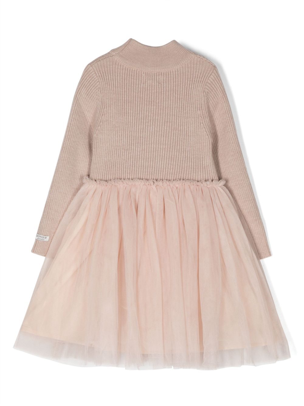Abito per bambina Donsje Kids rosa con gonna in tulle 4043900 DJB77 DONSJE KIDS