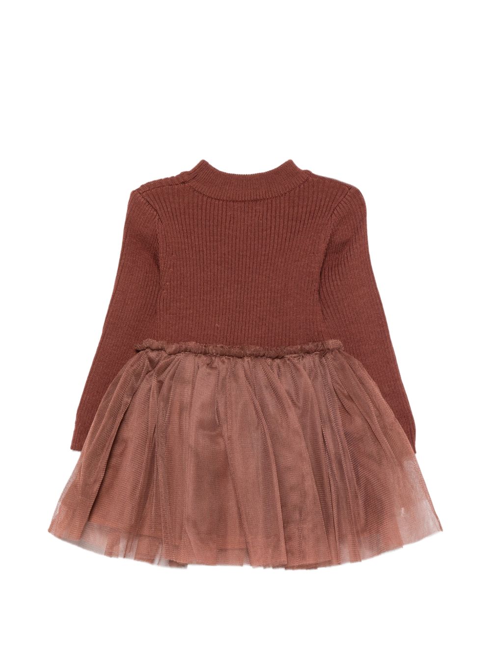 Abito per neonata Donsje Kids marrone con gonna in tulle 4043900NB 00094 DONSJE KIDS