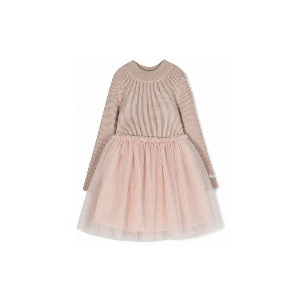 Abito per neonata Donsje Kids rosa con gonna in tulle 4043900NB DJB77 DONSJE KIDS