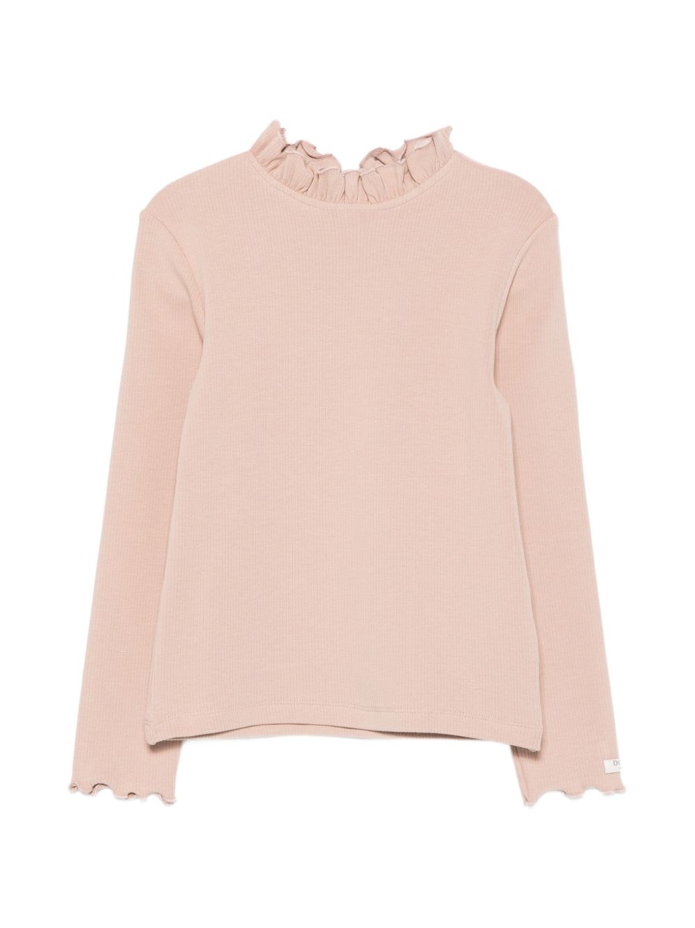 Maglia per bambina Donsje Kids rosa con colletto a balze 4101100 00018 DONSJE KIDS