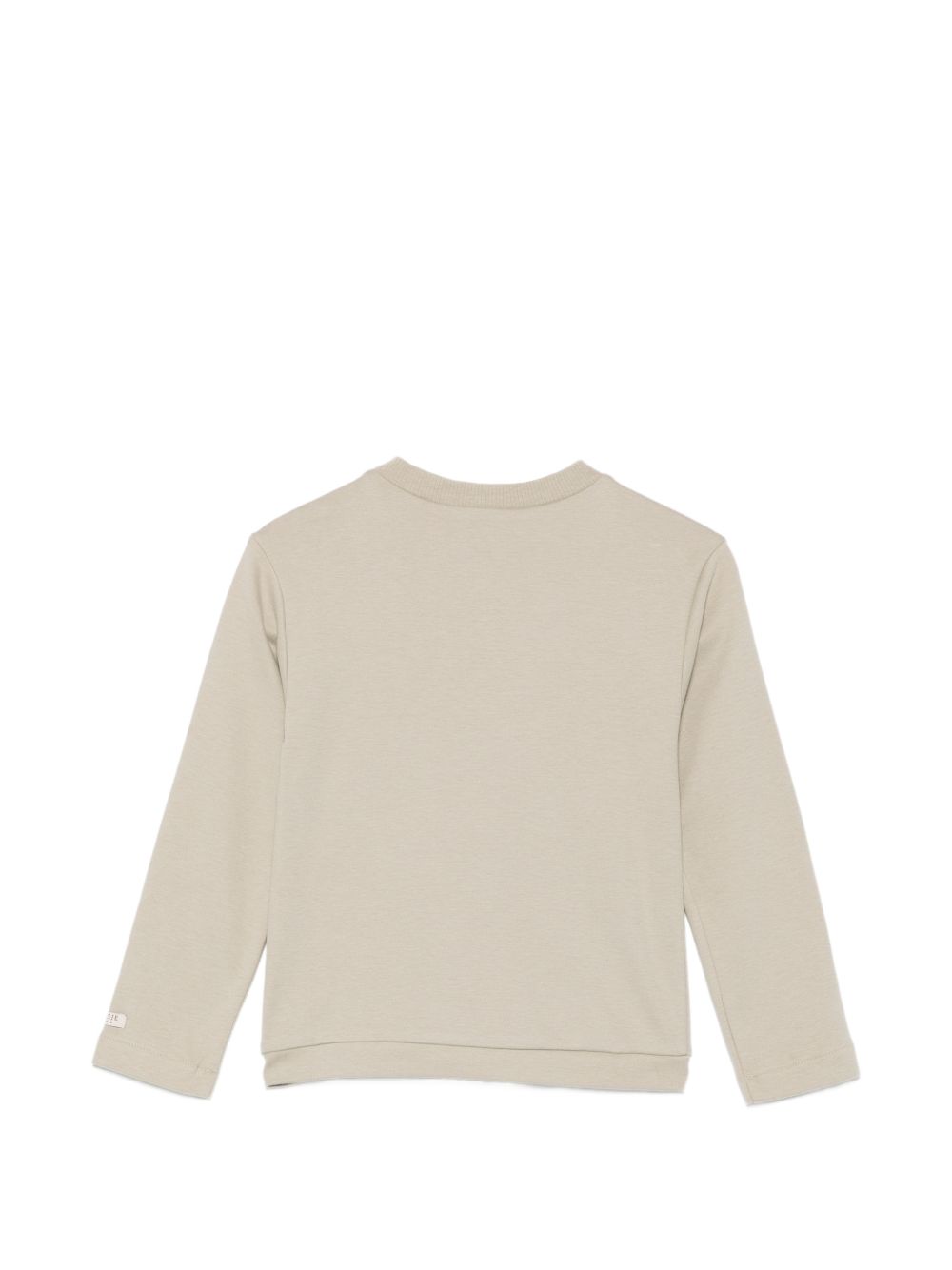 T-shirt per bambini Donsje beige con ricamo orsetto 4101901 00016 DONSJE KIDS