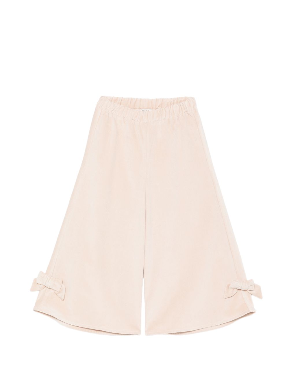 Pantaloni per bambina Donsje Kids beige con gamba ampia 4106801 00074 DONSJE KIDS