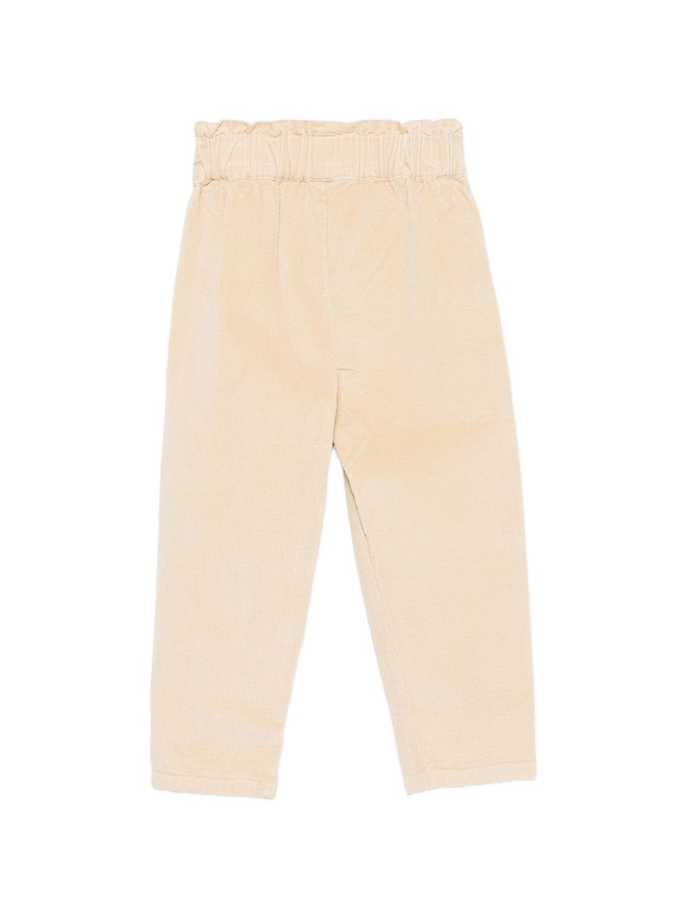 Pantaloni per bambino Donsje Kids beige con trama a coste 4125700 00133 DONSJE KIDS