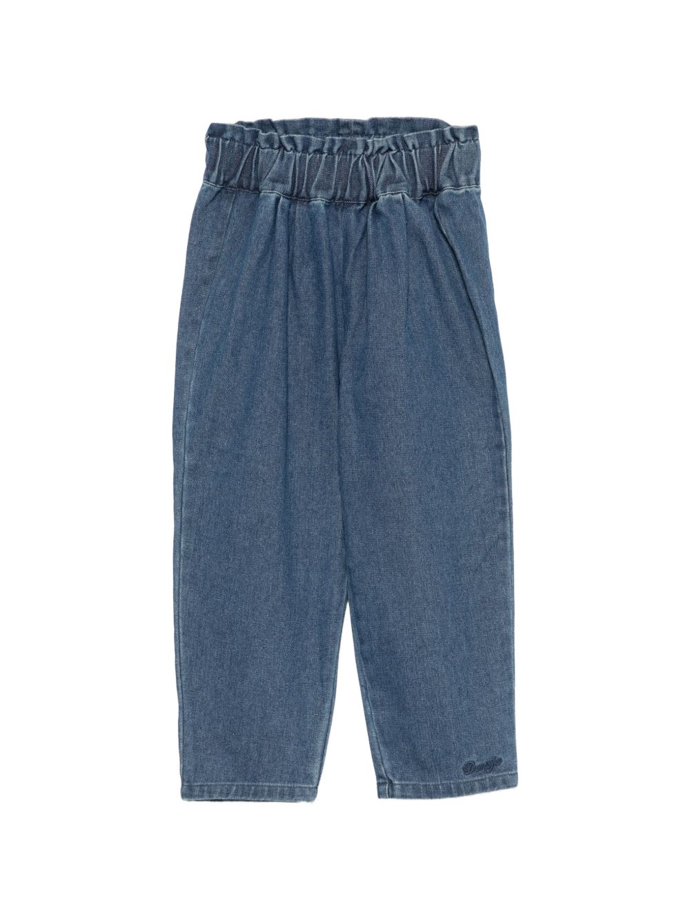 Jeans per bambina Donsje Kids blu con vita elasticizzata 4125800 00102 DONSJE KIDS