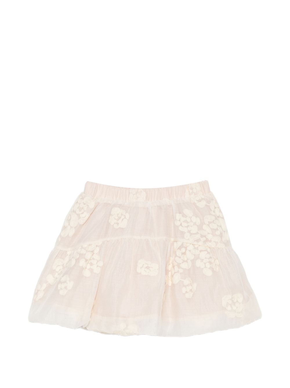 Gonna Kubwa per bambina Donsje Kids rosa con ricamo a fiori 4126100 S0050 DONSJE KIDS