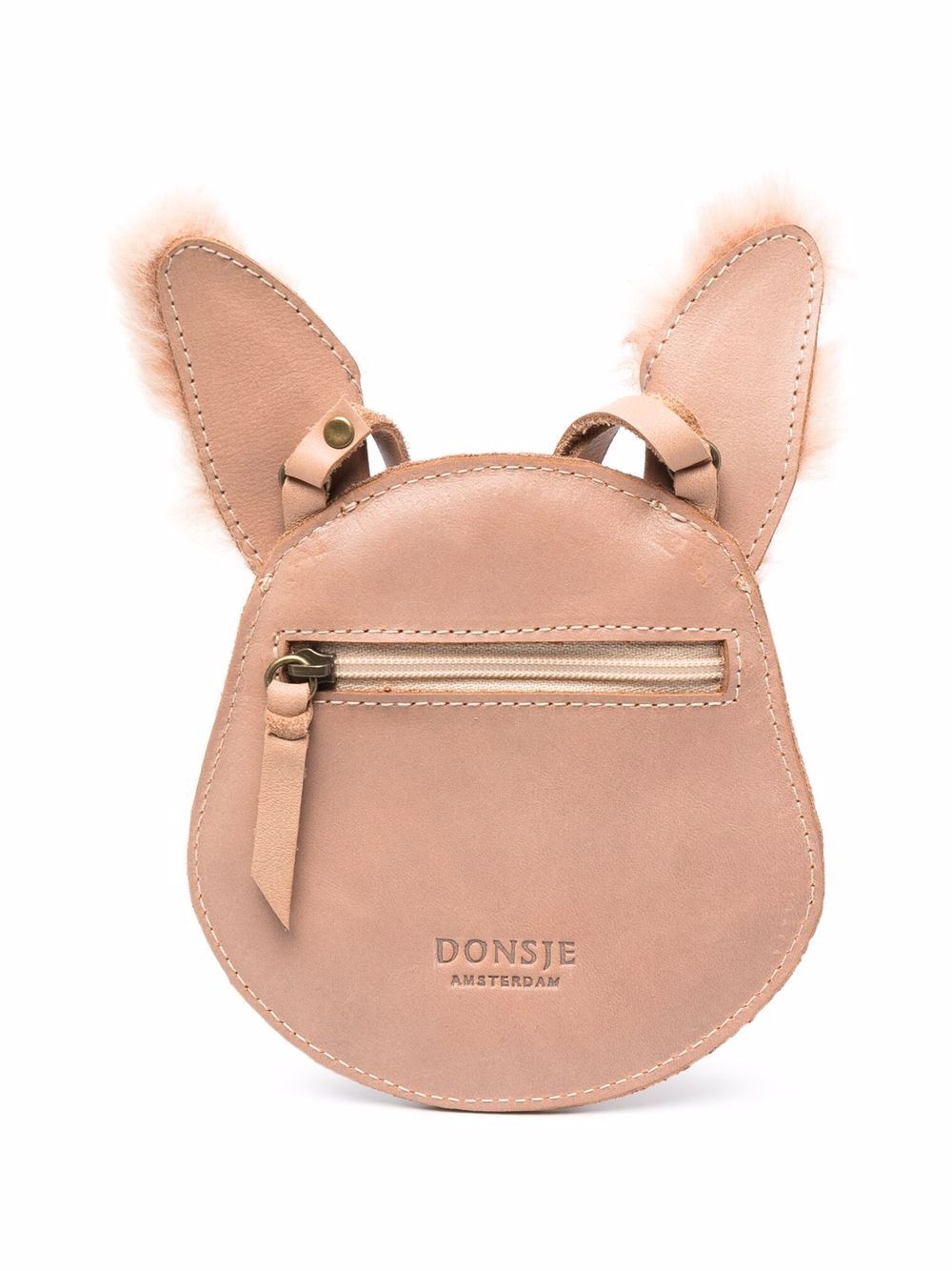 Borsa per bambina Donsje beige con motivo coniglio 5002014 BL168 DONSJE KIDS