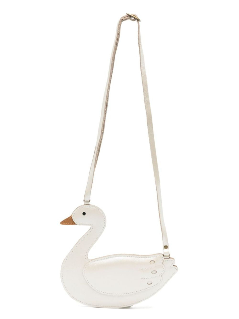 Borsa per bambina Donsje bianca con motivo cigno 5521706 LE200 DONSJE KIDS