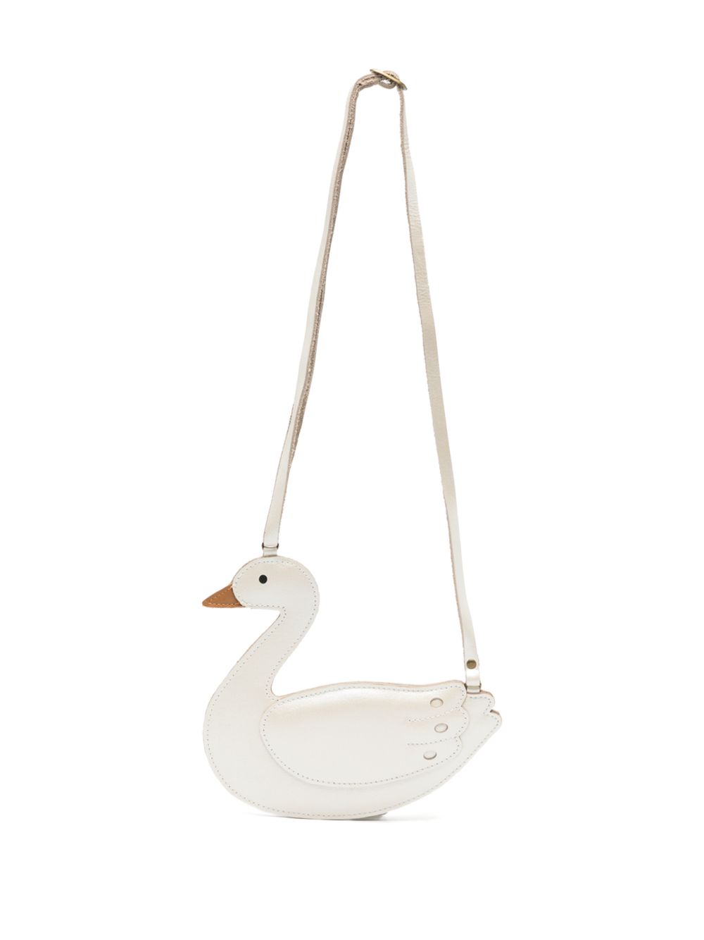 Borsa per bambina Donsje bianca con motivo cigno 5521706 LE200 DONSJE KIDS