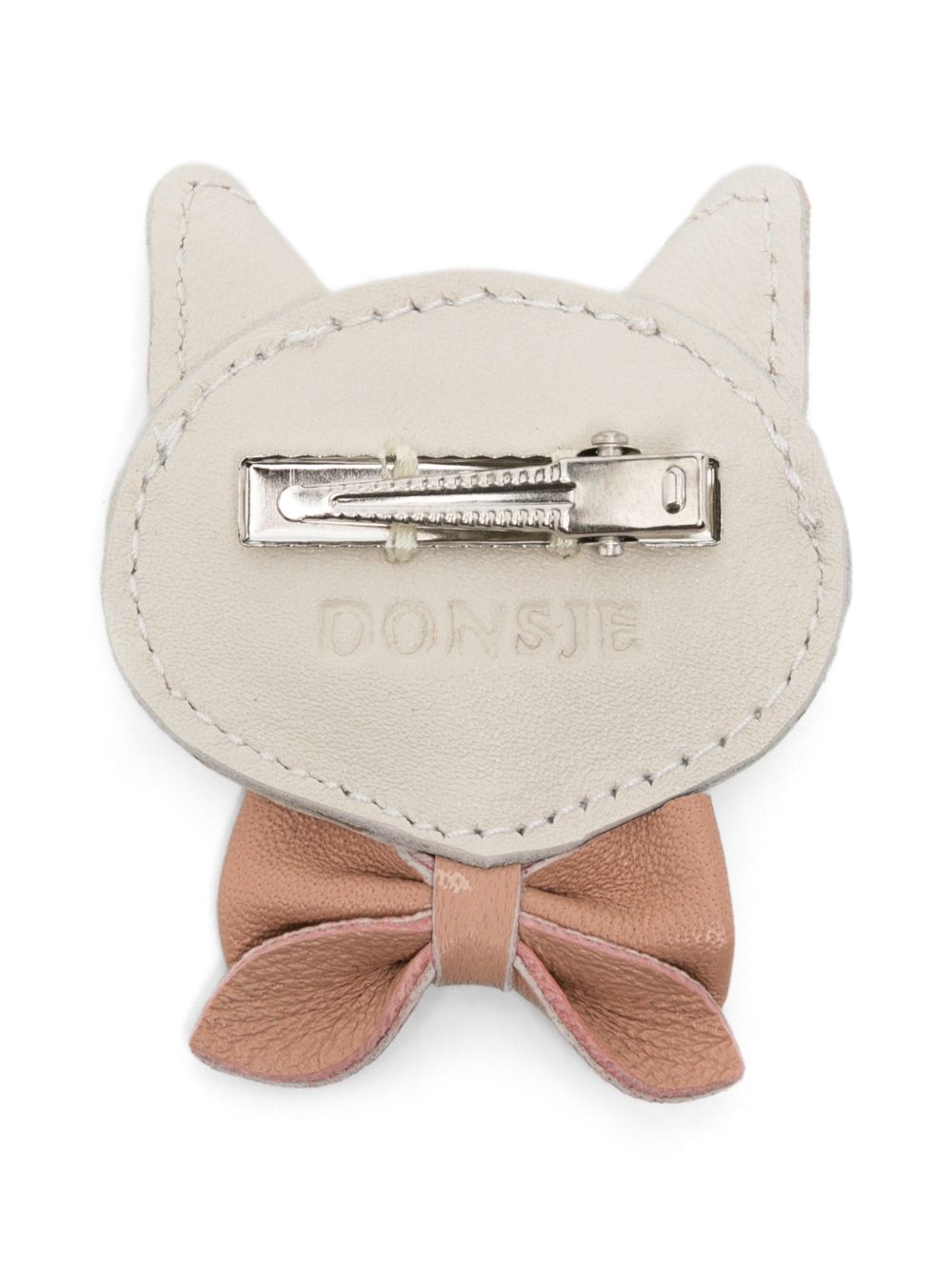 Fermaglio per capelli per bambina Donsje Kids bianco a forma di gatto 6033001 LE060 DONSJE KIDS