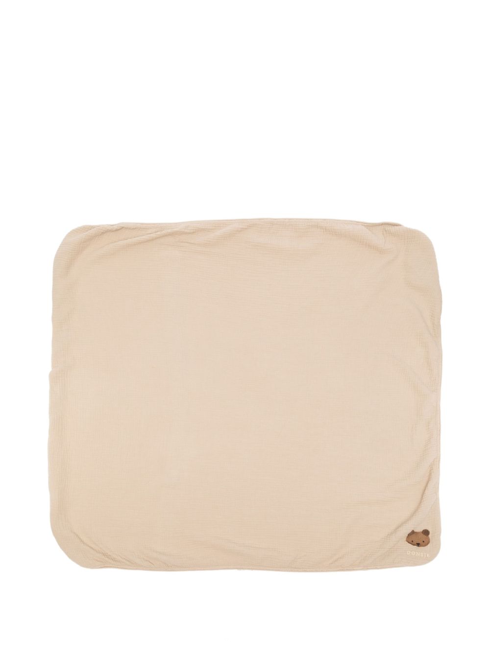 Coperta per neonati Donsje Kids beige con motivo a orsetto ricamato 7100101 00017 DONSJE KIDS