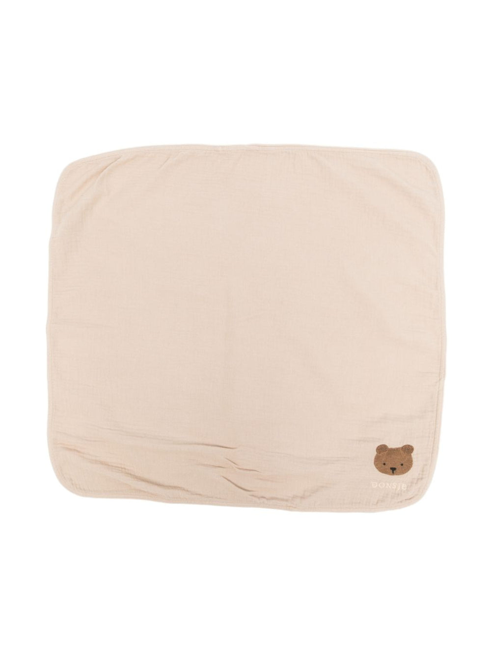Coperta per neonati Donsje Kids beige con ricamo orsetto sul davanti 7101202 00017 DONSJE KIDS