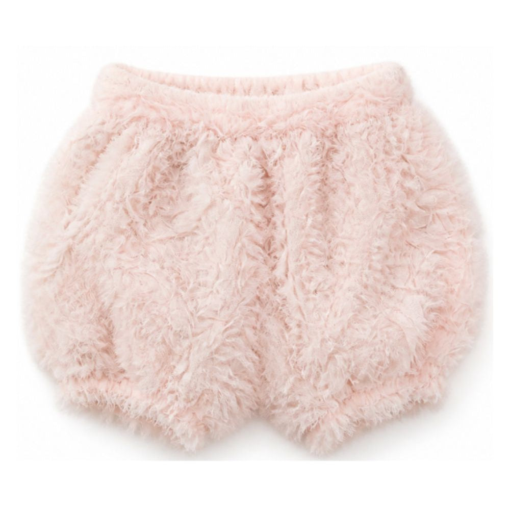 Shorts per neonata Douuod Kids rosa con finitura texturizzata DZ6009 Z4089 504 DOUUOD KIDS