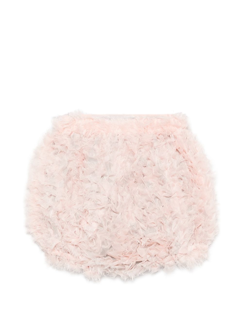 Shorts per neonata Douuod Kids rosa con finitura texturizzata DZ6009 Z4089 504 DOUUOD KIDS