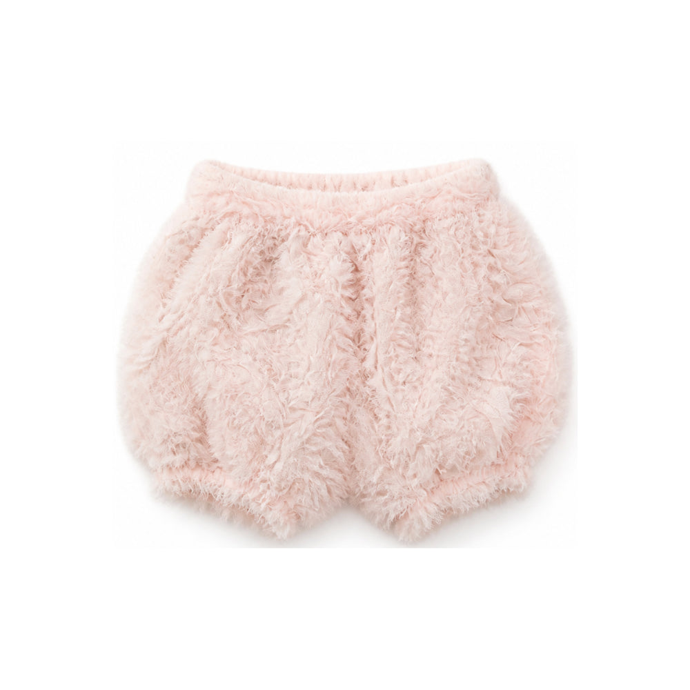 Shorts per neonata Douuod Kids rosa con finitura texturizzata DZ6009 Z4089 504 DOUUOD KIDS