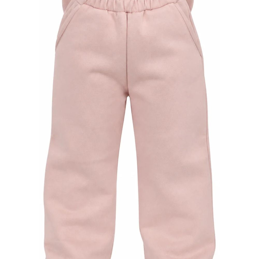 Pantaloni per bambina Douuod Kids rosa con dettaglio fiocco sul retro DZ6A60 Z3728 504 DOUUOD KIDS