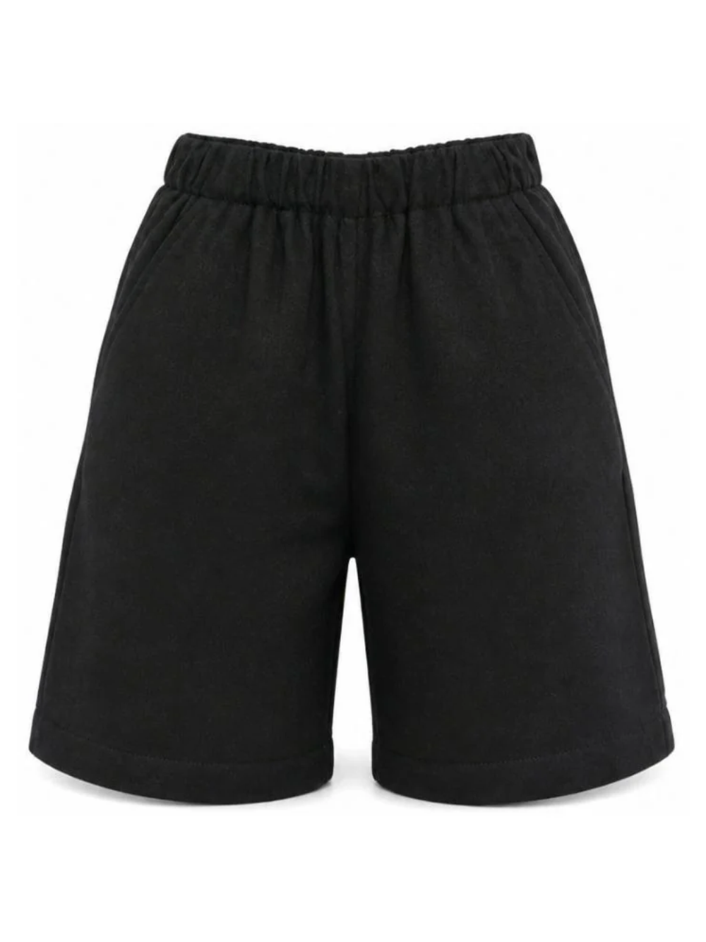 Shorts per bambino Douuod Kids neri con gamba ampia DZ6P29 I0337 61L DOUUOD KIDS