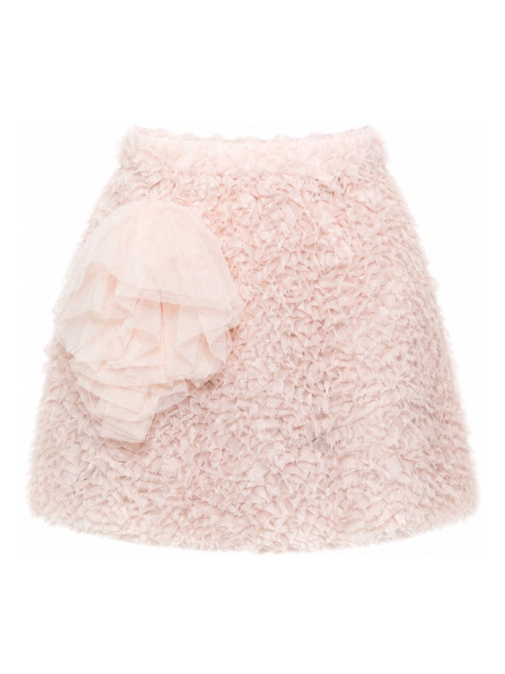 Gonna per bambina Douuod Kids rosa con fiore in rilievo DZ7A41 Z4089 504 DOUUOD KIDS