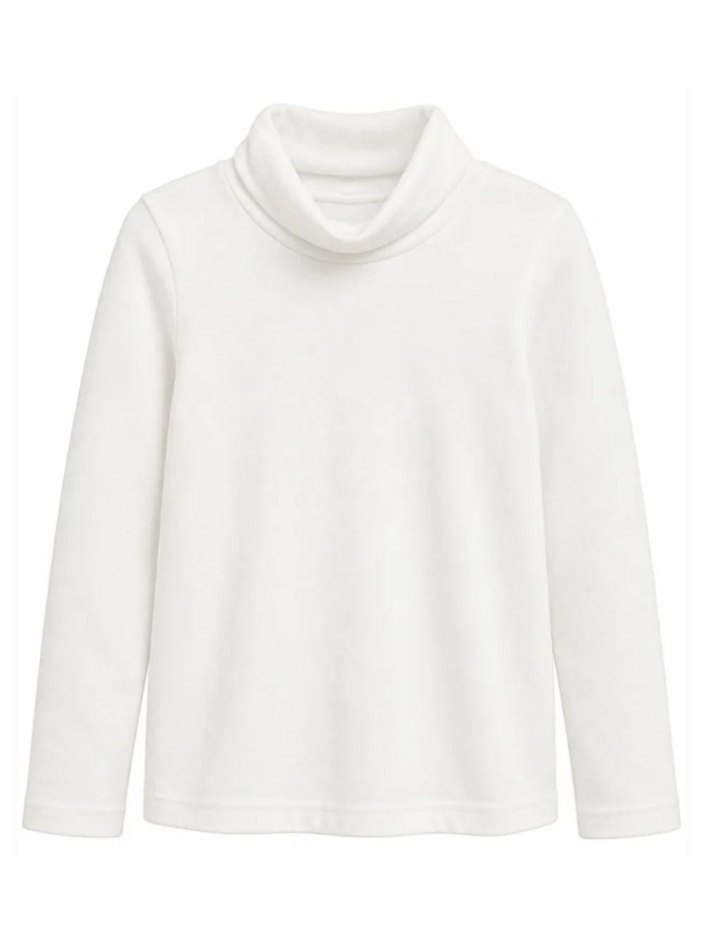 T-shirt per bambina Douuod Kids bianca con collo alto DZ8A00 Z4074 101 DOUUOD KIDS