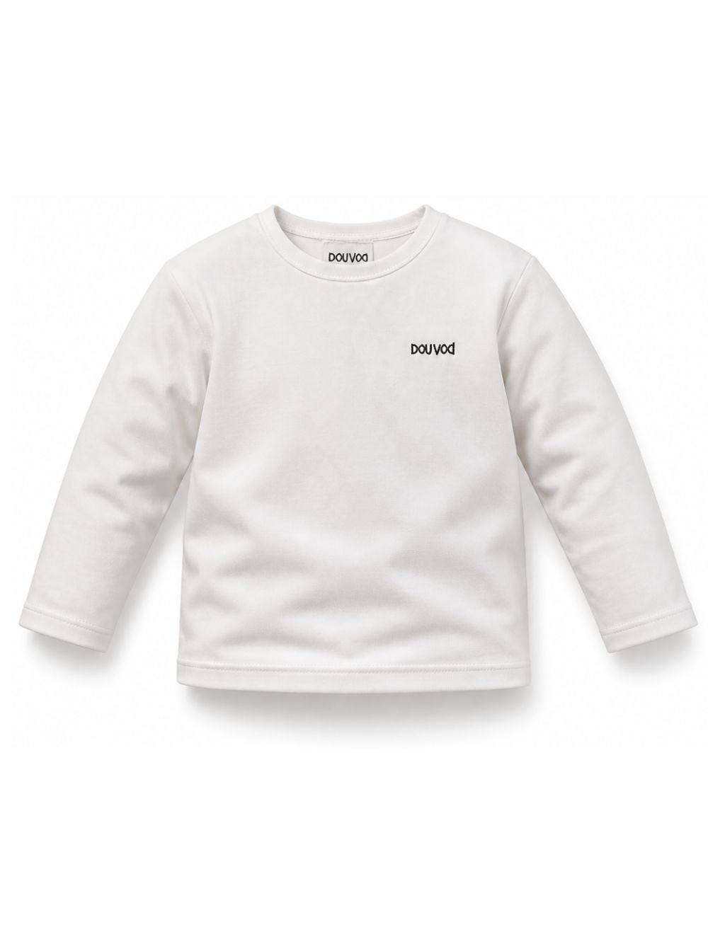 T-shirt per bambina Douuod Kids bianca con logo sul davanti DZ8P20 Z3708 101 DOUUOD KIDS