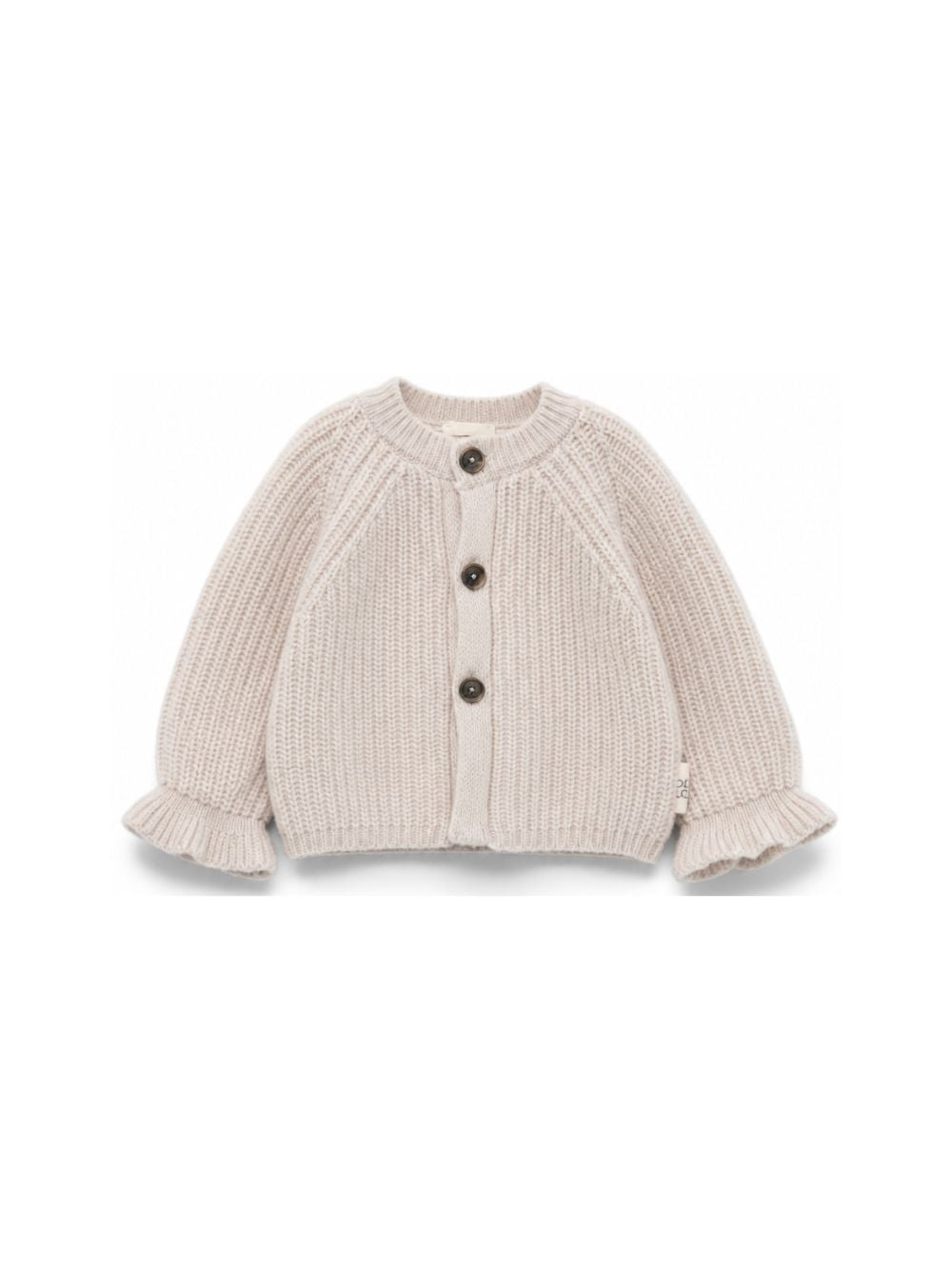 Maglione per neonata Douuod Kids beige con trama a coste DZ9000 Z3404 107 DOUUOD KIDS