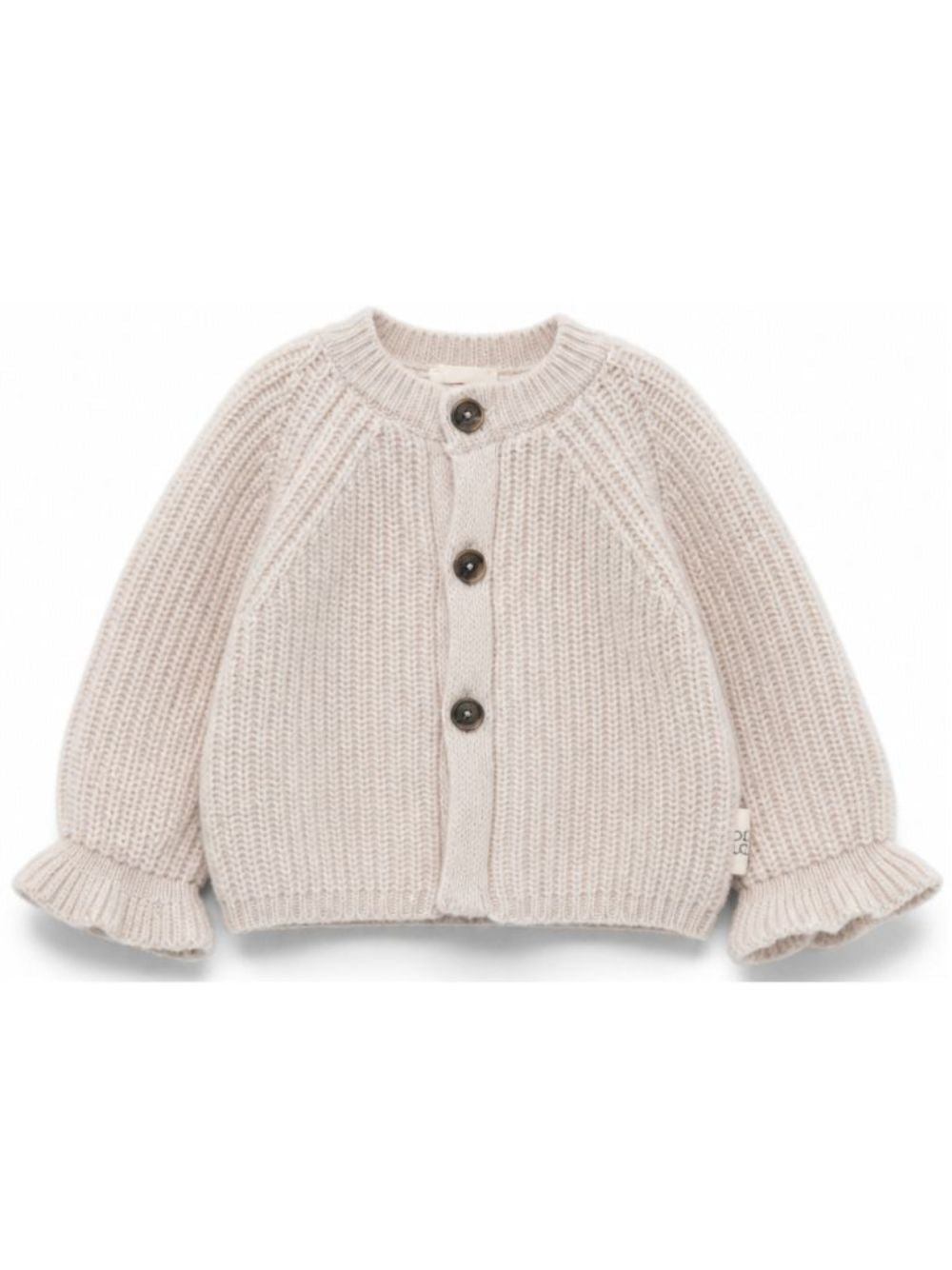 Maglione per neonata Douuod Kids beige con trama a coste DZ9000 Z3404 107 DOUUOD KIDS