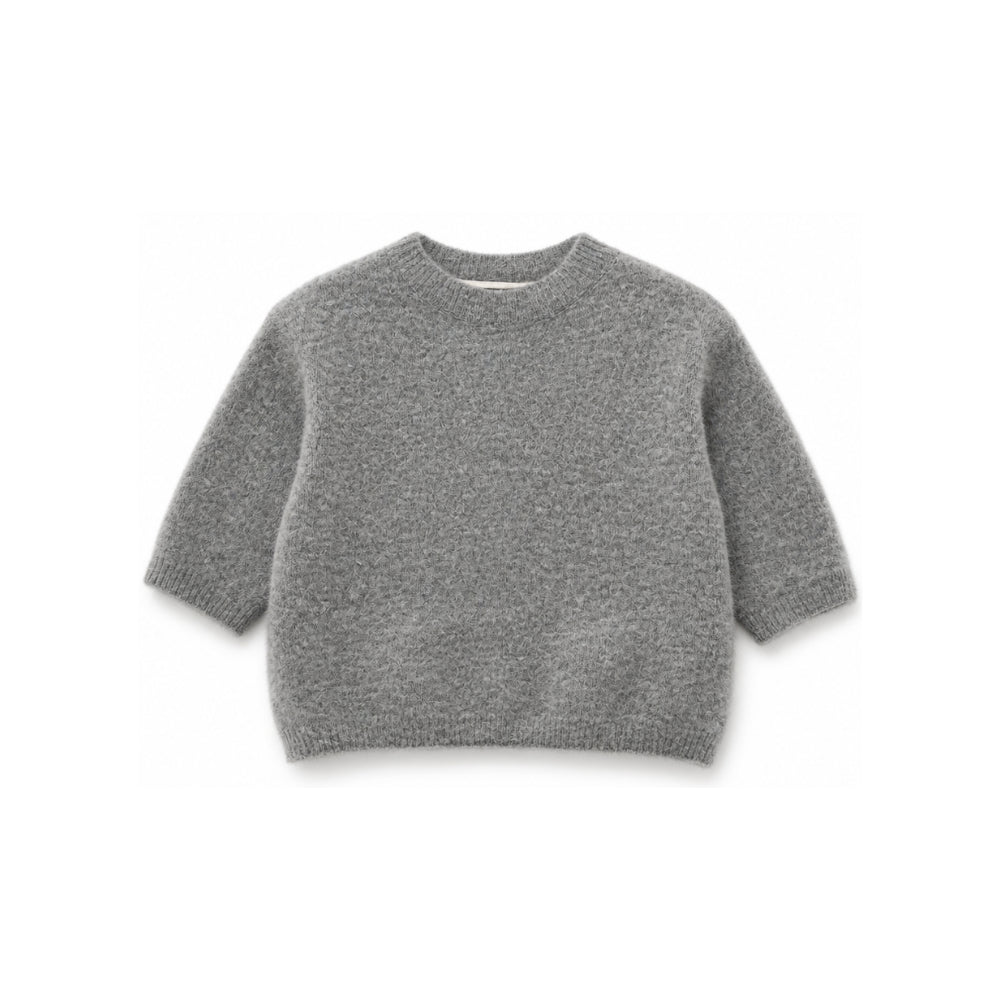 Maglione per bambini Douuod Kids grigio con orlo dritto DZ9A11 W0229 809 DOUUOD KIDS