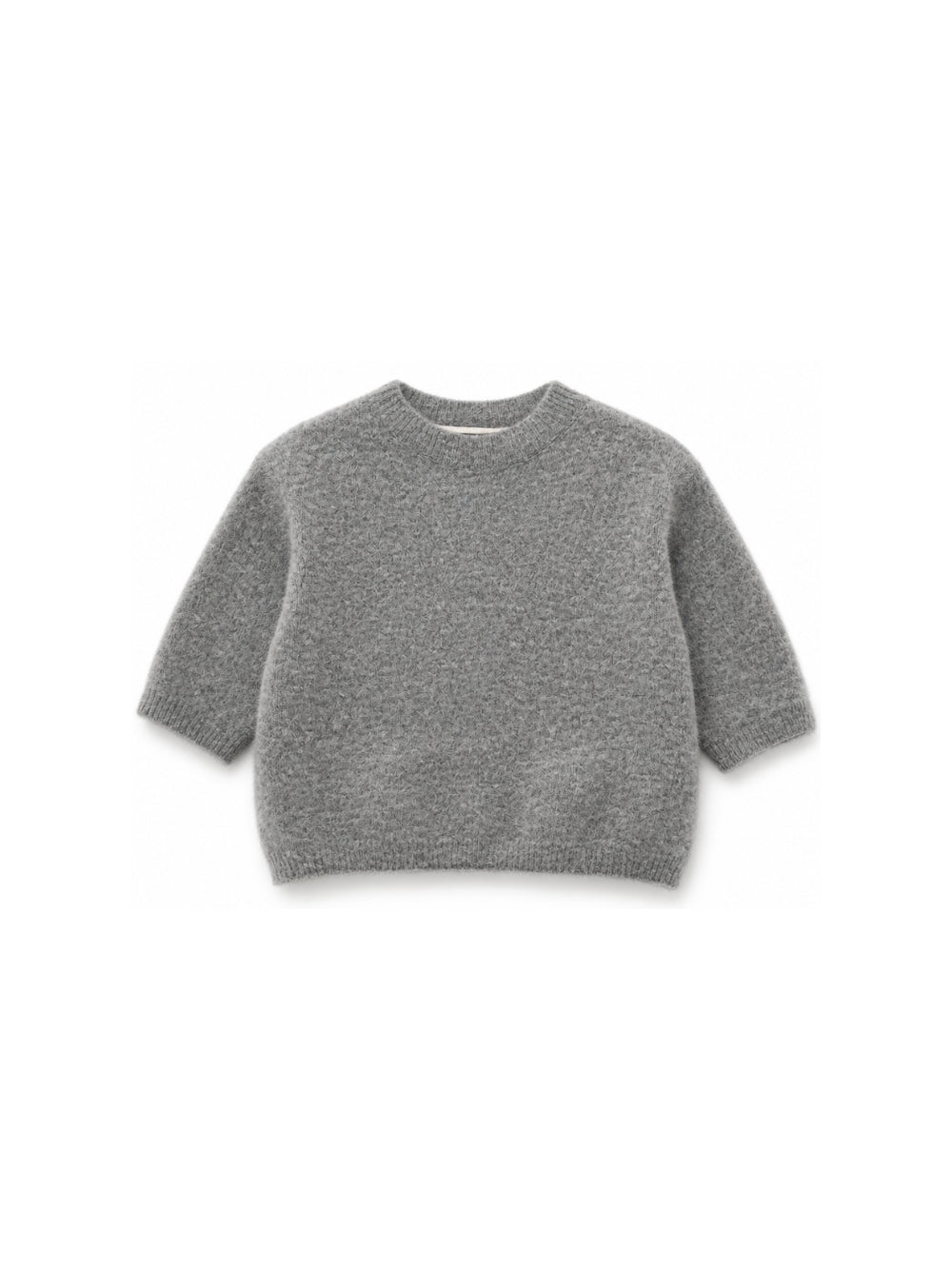 Maglione per bambini Douuod Kids grigio con orlo dritto DZ9A11 W0229 809 DOUUOD KIDS