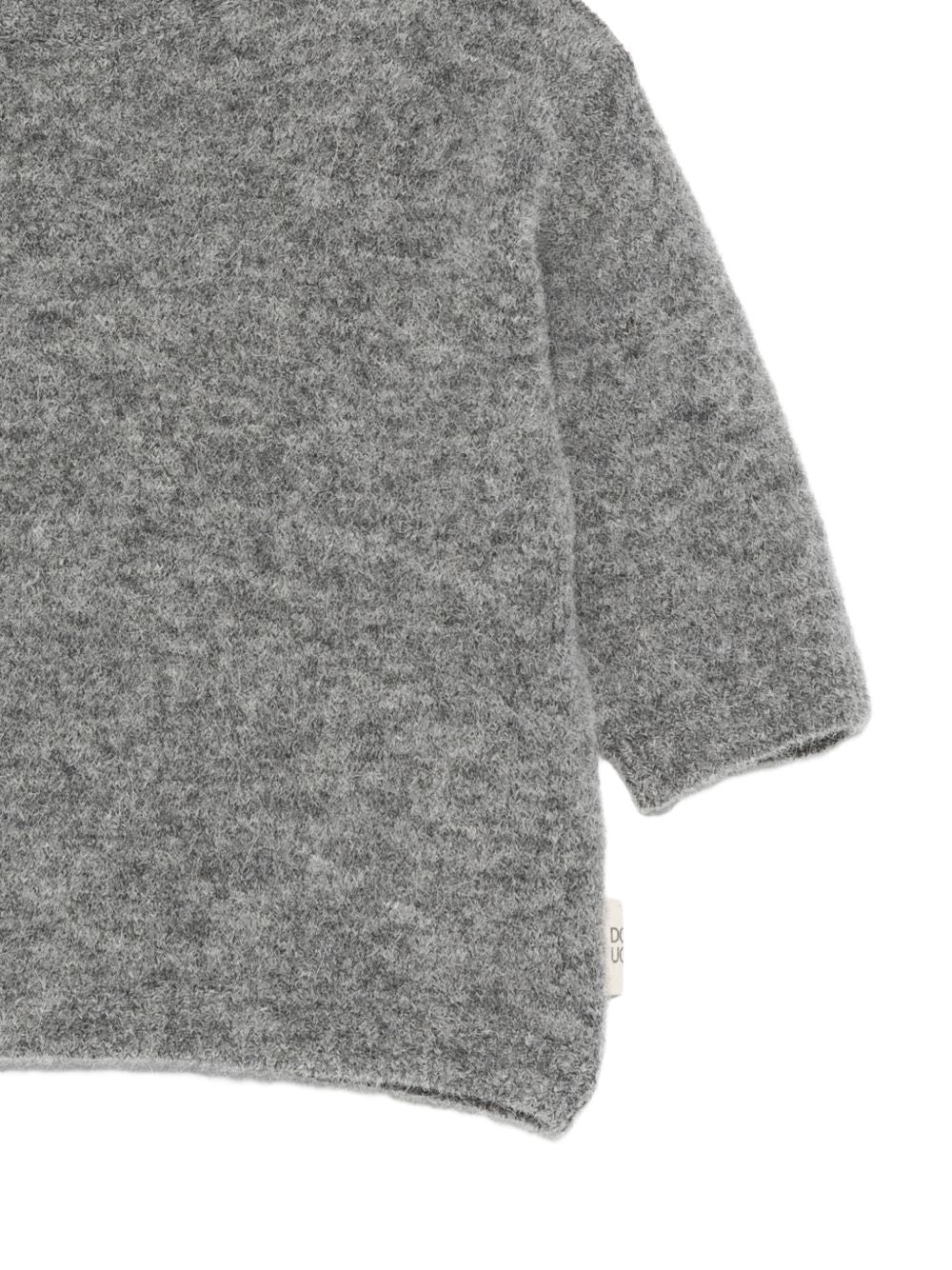Maglione per bambini Douuod Kids grigio con orlo dritto DZ9A11 W0229 809 DOUUOD KIDS