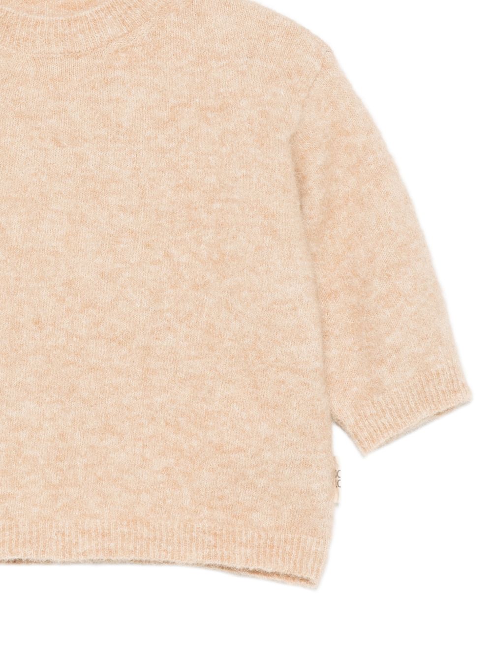 Maglione per bambini Douuod Kids beige con orlo dritto DZ9A11 W0229 877 DOUUOD KIDS