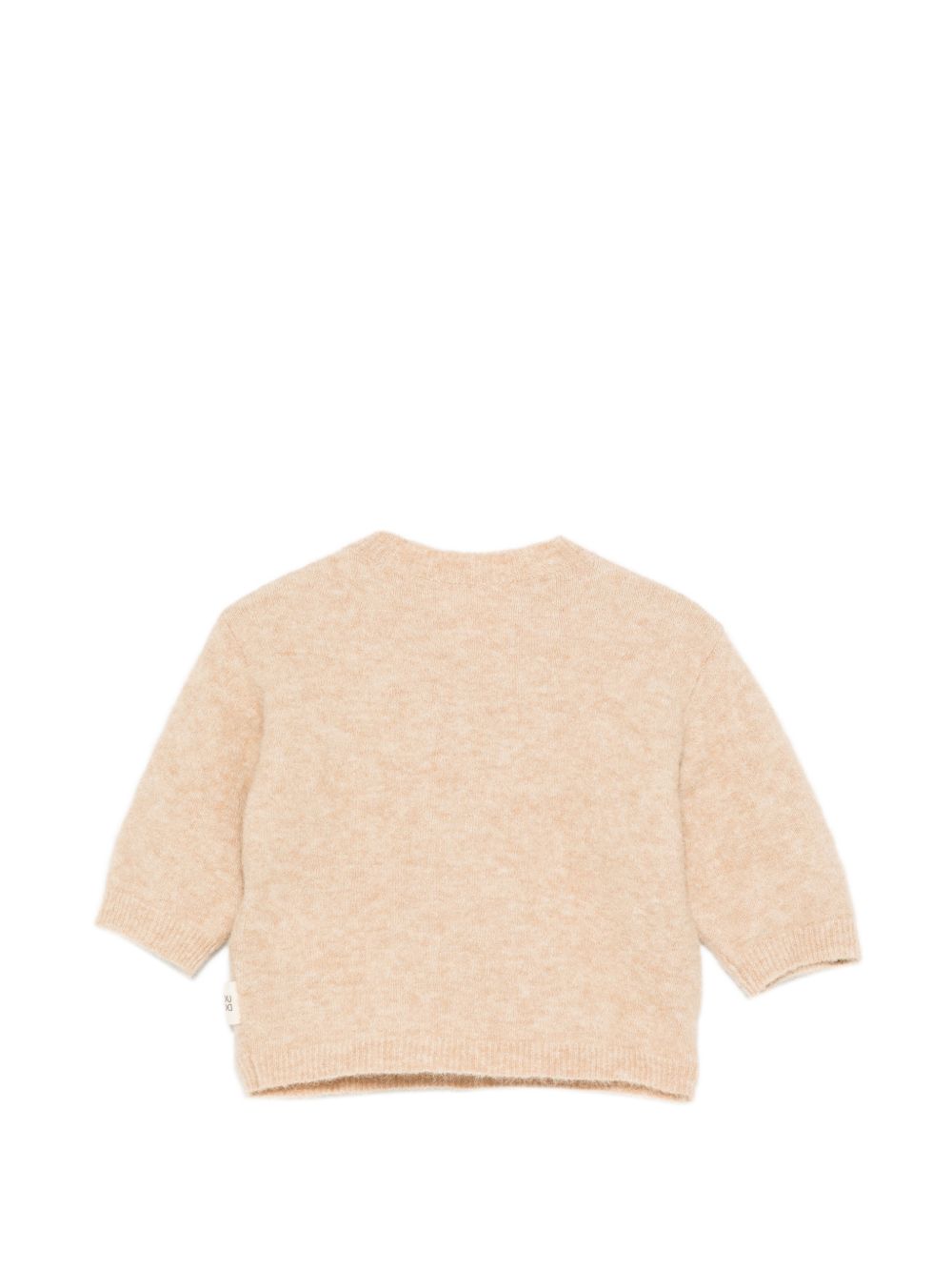 Maglione per bambini Douuod Kids beige con orlo dritto DZ9A11 W0229 877 DOUUOD KIDS
