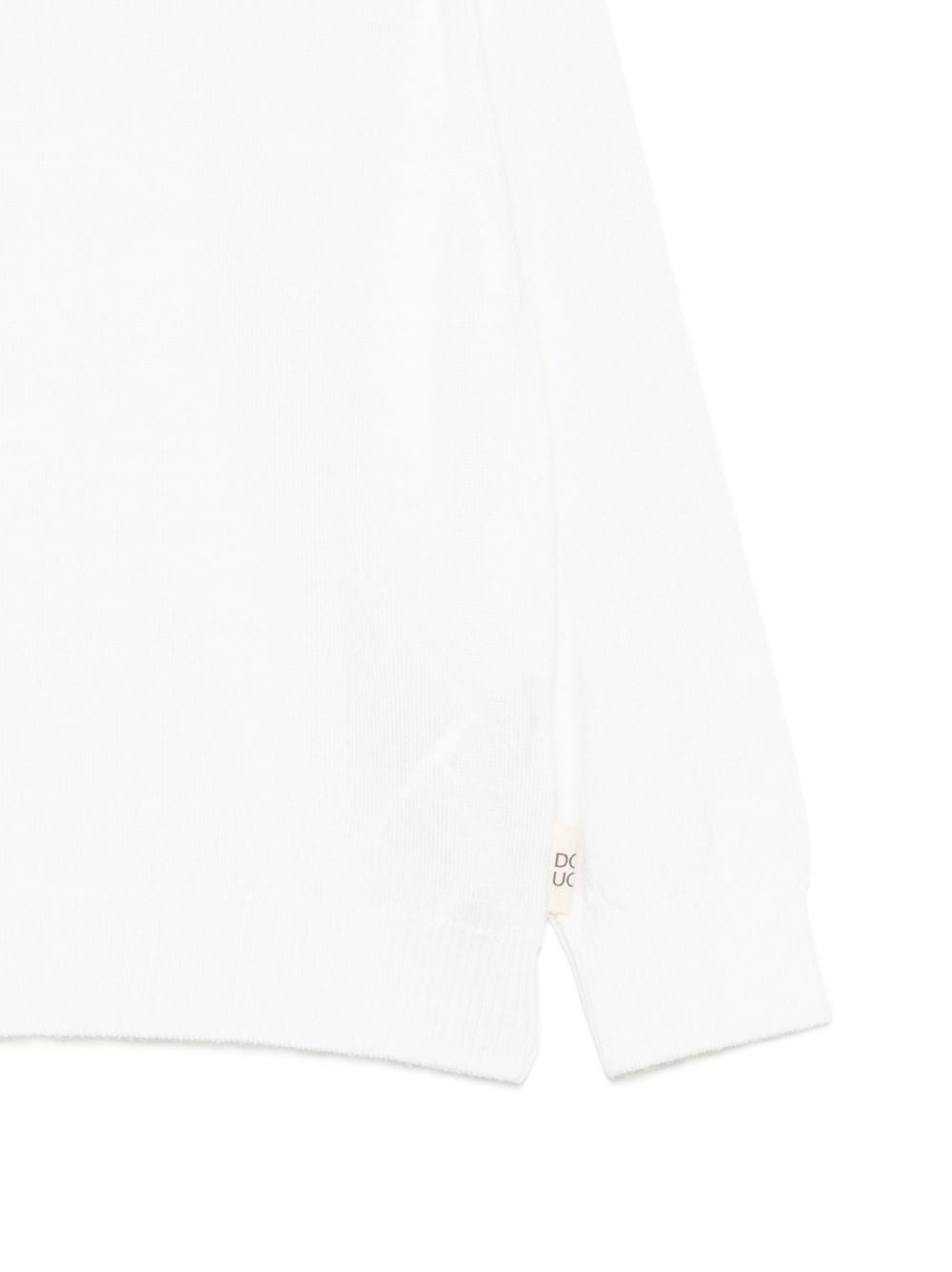 Maglione per bambini Douuod Kids bianco con collo alto DZ9P10 Z4117 101 DOUUOD KIDS