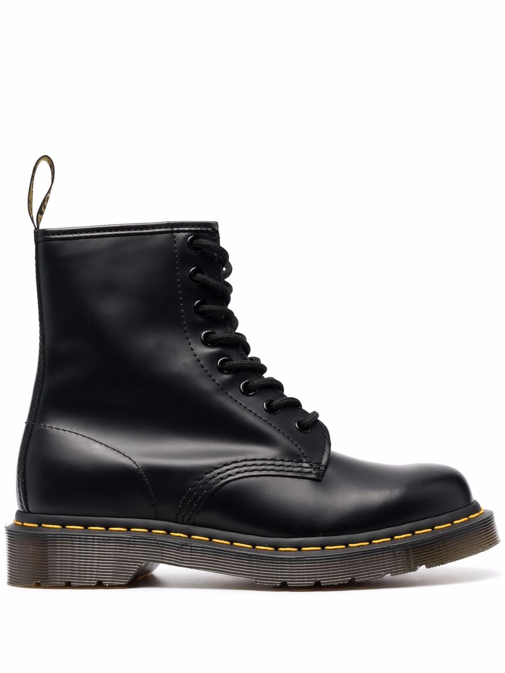 Stivali 1460 Dr. Martens neri con linguetta sul tallone 11822006 BLACK Dr martens