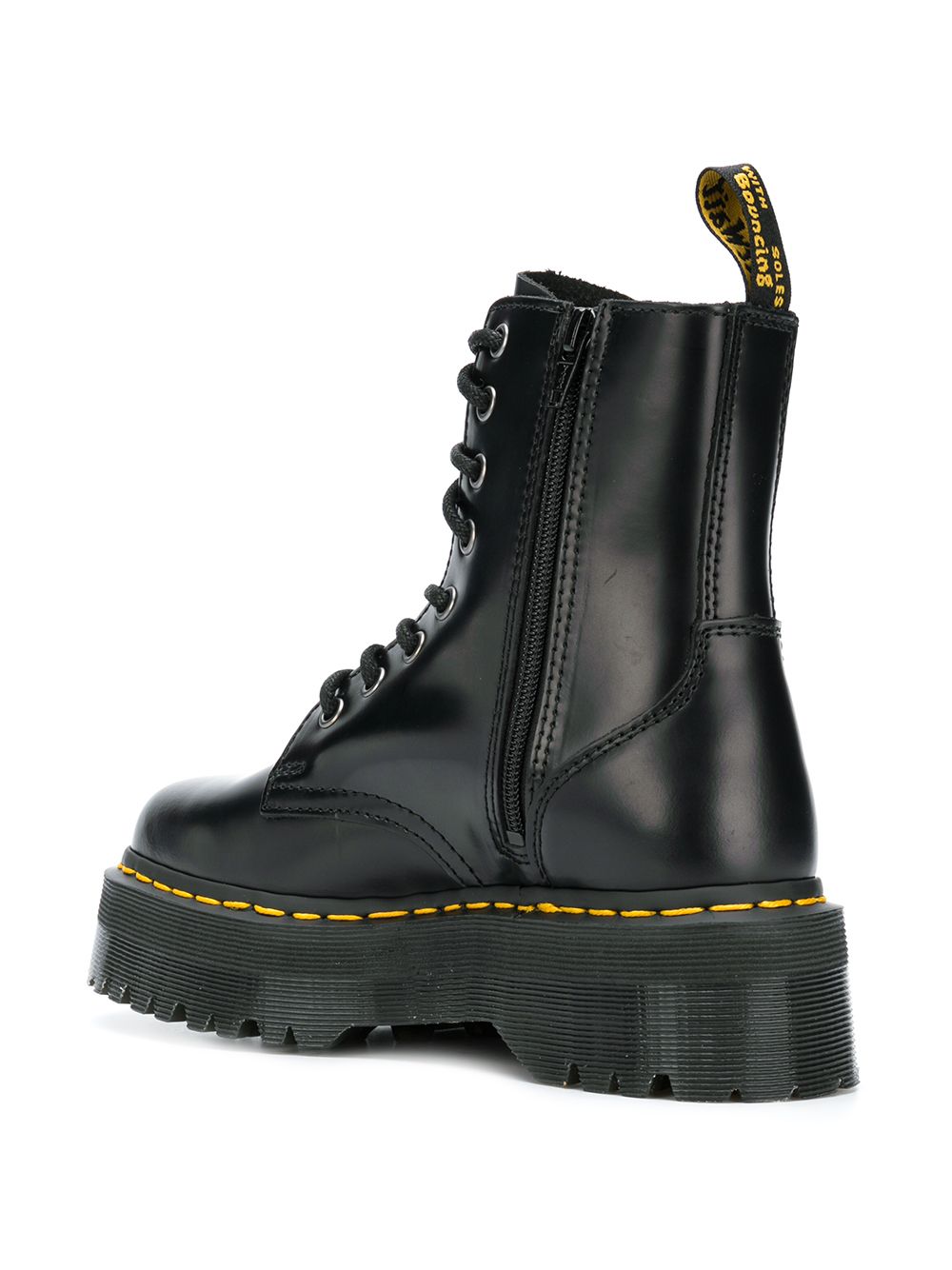 Stivali Dr. Martens neri con suola chunky 15265001 BLACK Dr martens