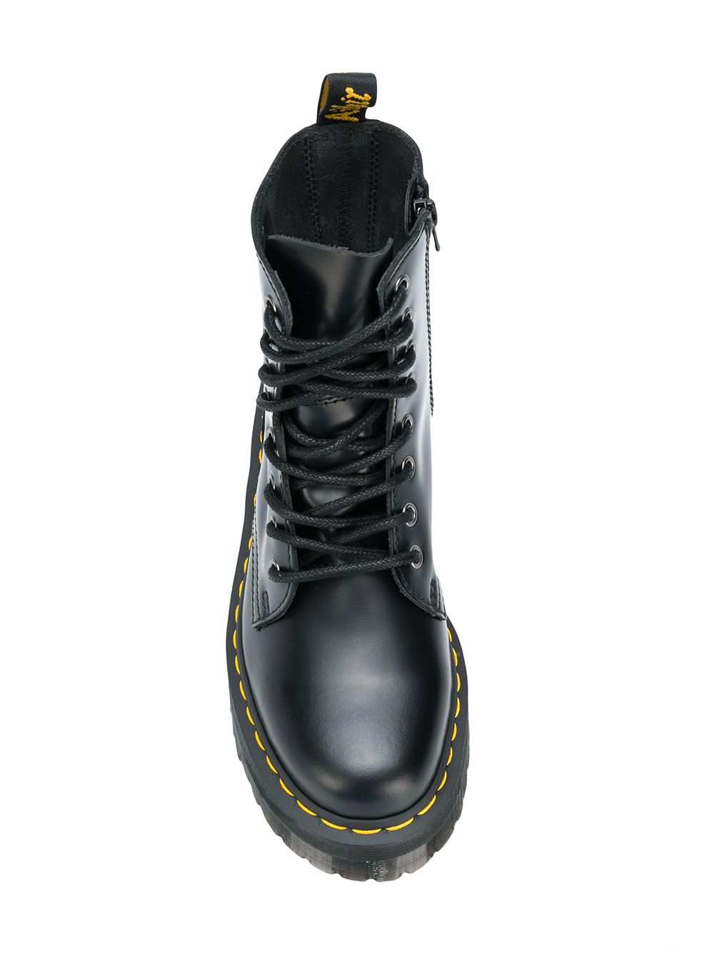 Stivali Dr. Martens neri con suola chunky 15265001 BLACK Dr martens