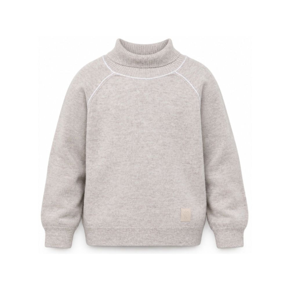 Maglione per bambino Eleventy Kids beige con collo alto EZ9H10 Z3403 879AV ELEVENTY KIDS