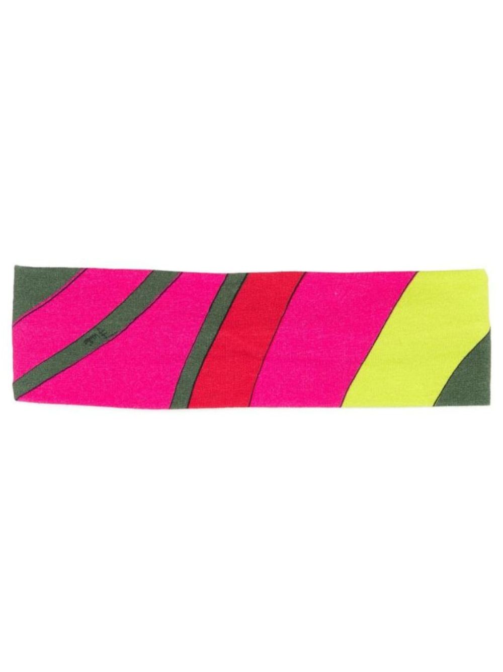 Fascia per capelli per neonata Emilio Pucci Junior multicolore con stampa Iride PZ0A14 Z3346 999 EMILIO PUCCI KIDS