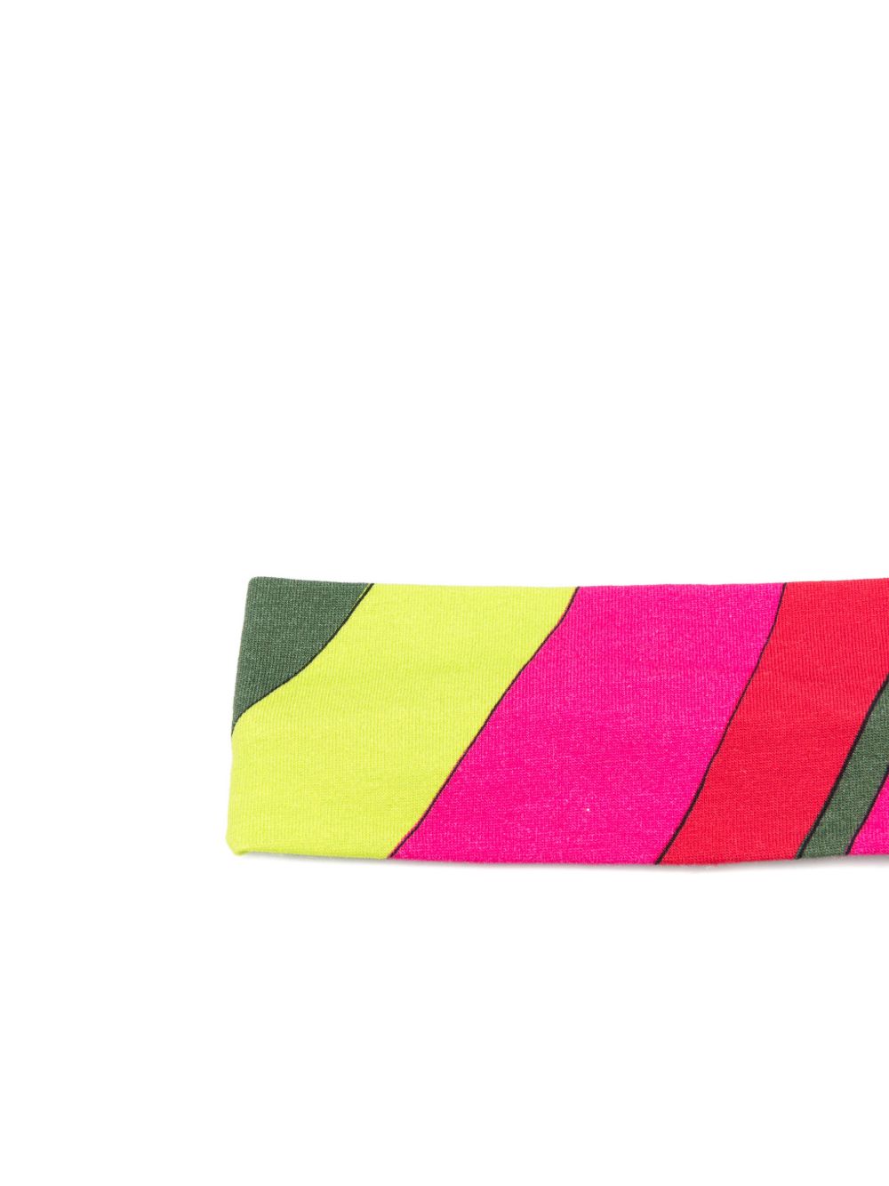 Fascia per capelli per neonata Emilio Pucci Junior multicolore con stampa Iride PZ0A14 Z3346 999 EMILIO PUCCI KIDS