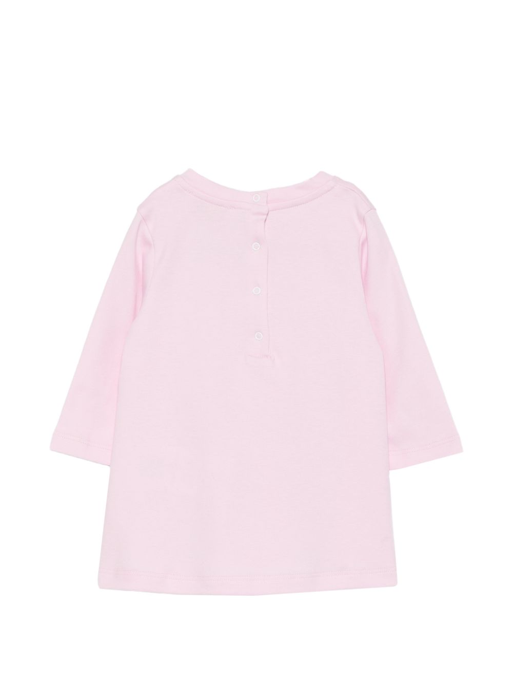 Abito per neonata Emilio Pucci Kids rosa con dettagli ruches sul davanti PZ1010 Z3278 51S EMILIO PUCCI KIDS