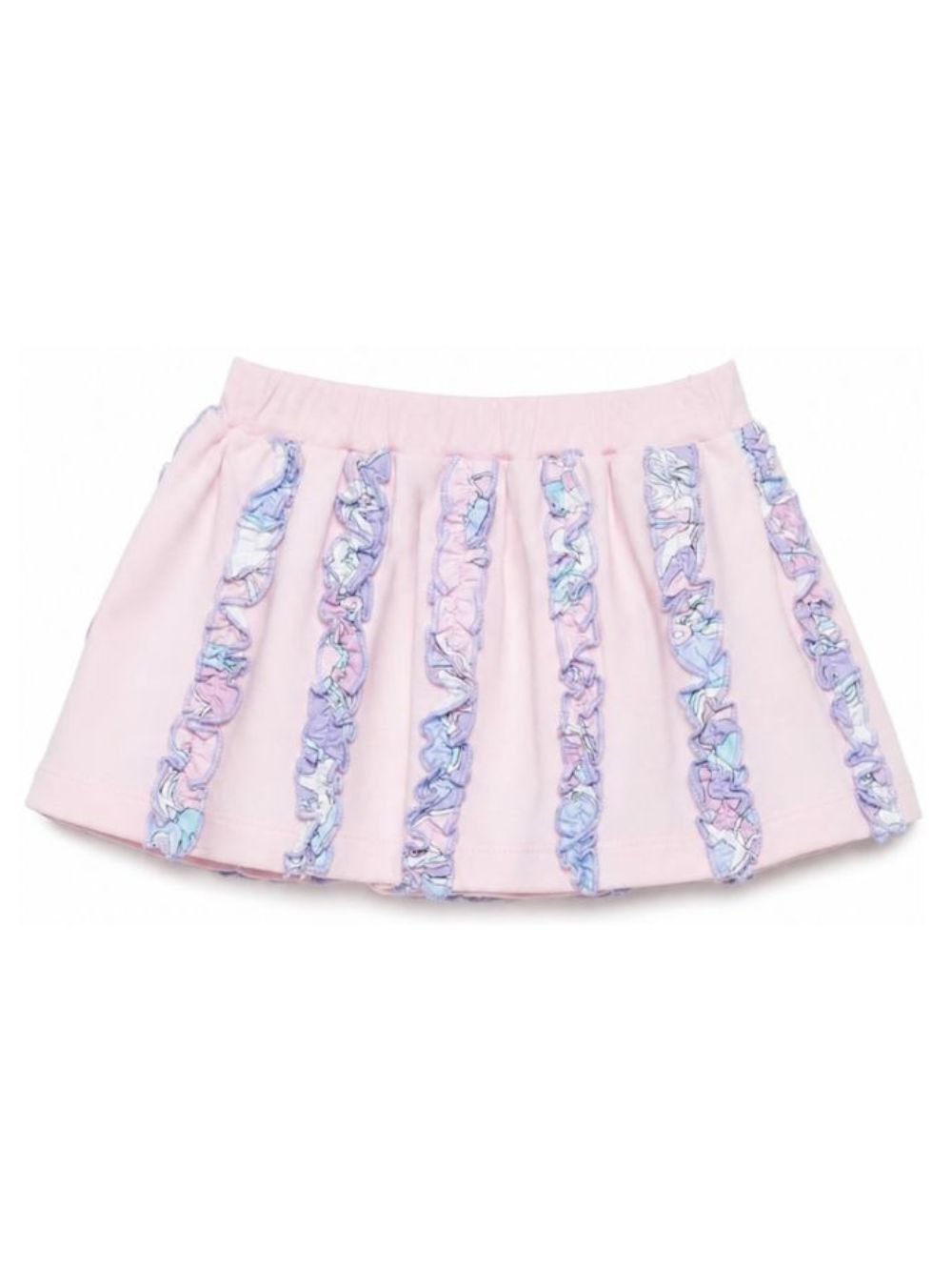 Gonna per neonata Emilio Pucci Junior rosa con dettagli con volant PZ7001 Z3278 51S EMILIO PUCCI KIDS