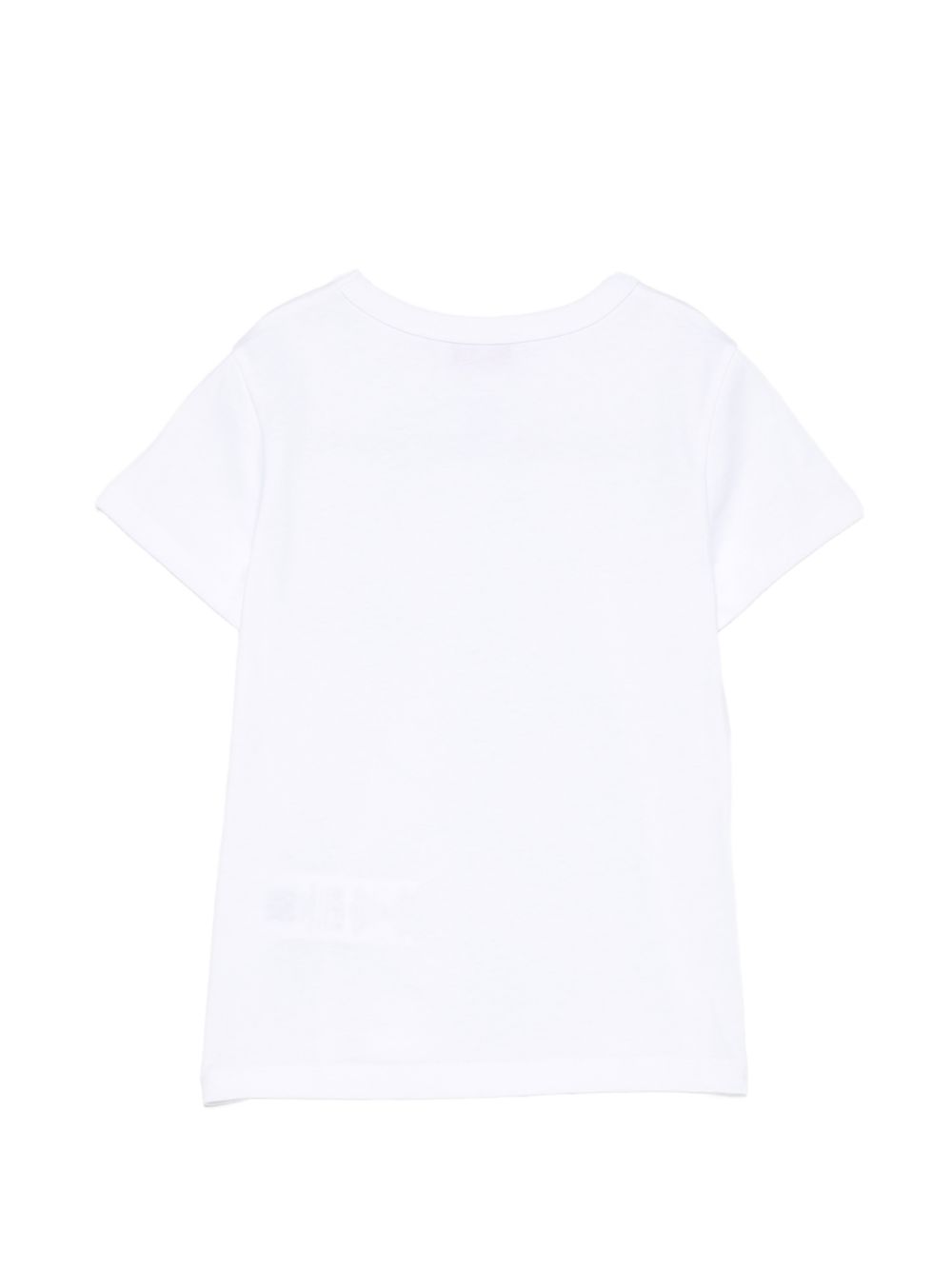 T-shirt per bambina Emilio Pucci Kids bianca con dettagli paillettes PZ8B01 Z3672 100CE EMILIO PUCCI KIDS