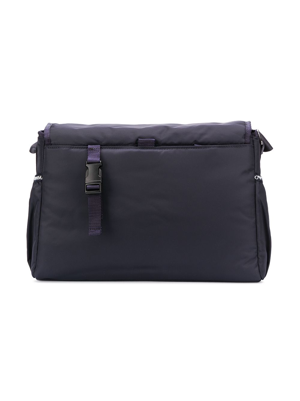 Borsa fasciatoio per neonati Emporio Armani Kids blu con placca con logo sul davanti 402145 CC904 06935 EMPORIO ARMANI KIDS