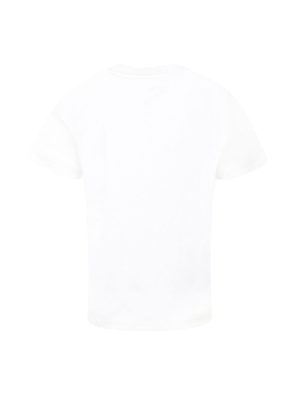 T-shirt per bambino Emporio Armani Kids bianca con logo sul davanti EB000421 AF15013 M0134 EMPORIO ARMANI KIDS
