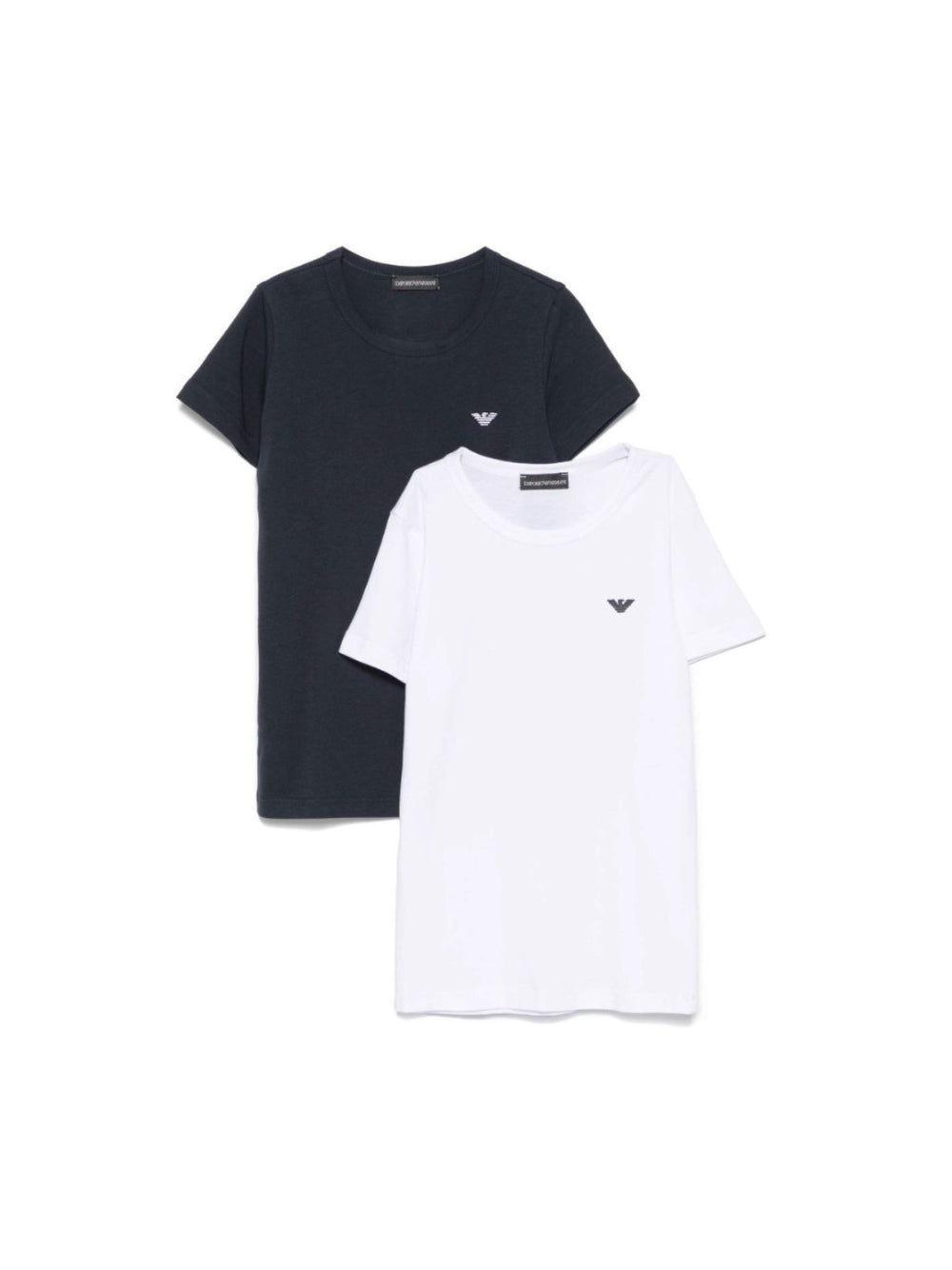 T-shirt (2 pezzi) per bambino Emporio Armani Kids multicolore con logo ricamato EB000489 AF16036 MB088 EMPORIO ARMANI KIDS