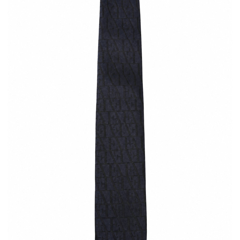 Cravatta per bambino Emporio Armani Kids blu navy con effetto jacquard EB000843 AF30924 FB058 EMPORIO ARMANI KIDS