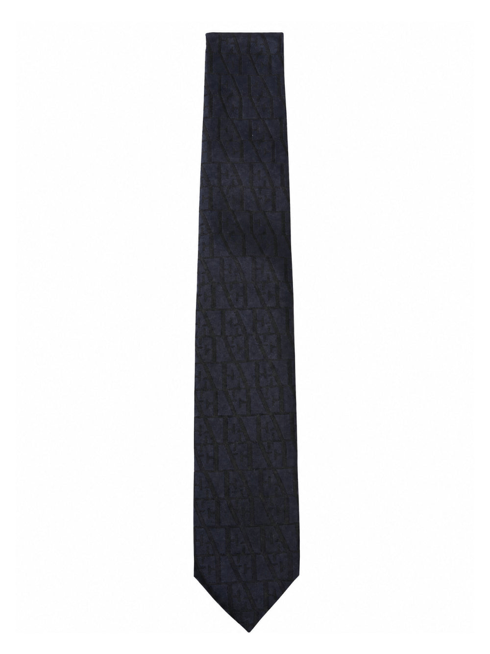 Cravatta per bambino Emporio Armani Kids blu navy con effetto jacquard EB000843 AF30924 FB058 EMPORIO ARMANI KIDS