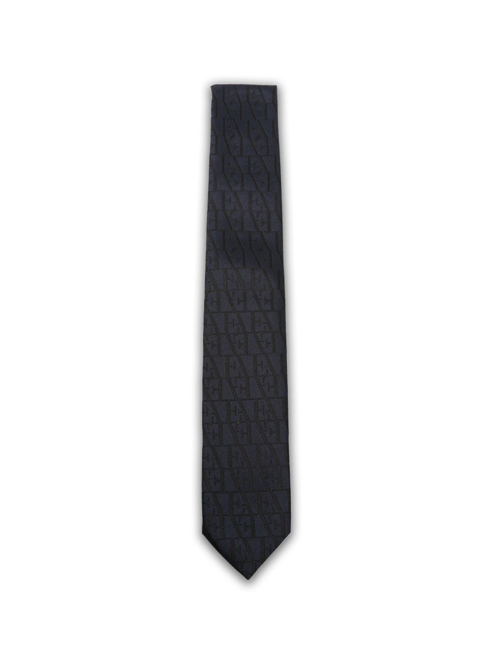 Cravatta per bambino Emporio Armani Kids blu navy con effetto jacquard EB000843 AF30924 FB058 EMPORIO ARMANI KIDS