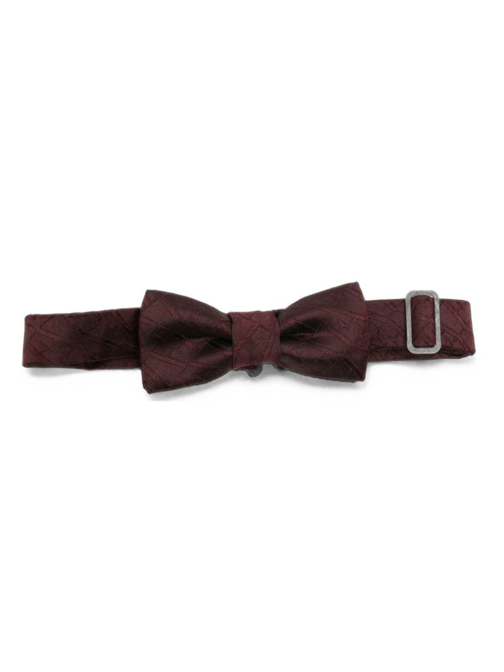 Papillon per bambino Emporio Armani Kids bordeaux con effetto jacquard EB000846 AF30924 F6017 EMPORIO ARMANI KIDS